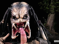 Female Predator Hunted Soldier’s Dick