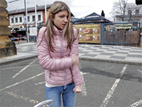 Skinny Teen Girl Was Freezing And Desperately Needed That Ride
