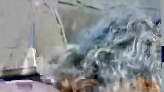Curly MILF With Bounded Tits Enjoys Pain And Torturing