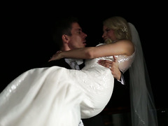 First Wedding Night Of Hot Bride Anikka Albrite And Her Hunky Groom