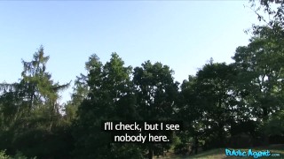 Public Agent   Cute College Girl With Big Natural Tits Has Sex Outdoors FULL SCENE