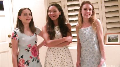 Amateur Sorority Girls And The Dean   Natalie Knight Takes Turn In Threesome