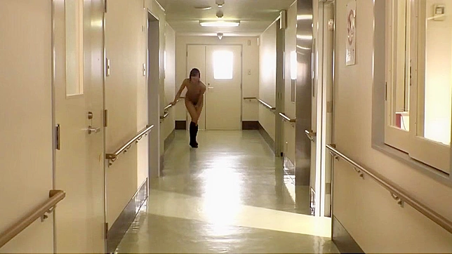 An Office Lady, Drugged With Aphrodisiac, Squirts And Runs Naked From Molester.