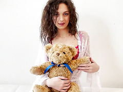 Slim Brunette Fucked In Her Both Holes And Cums Numerous Times