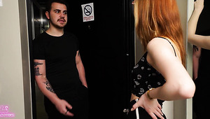 Small Titted Girl Dressed Up To Fuck Her Neighbour
