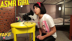 ASMR Girl Wants To Hone Her Sexy Voice Craft Through Sexual Practice.