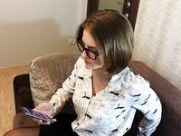 Slutty Secretary Start Rubbing Her Clit At Work And Gets Caught By The Boss