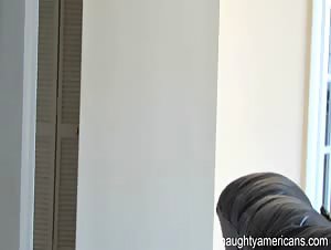 Sexy Chick Fucks Dude Hiding In Closet From Her Parents!