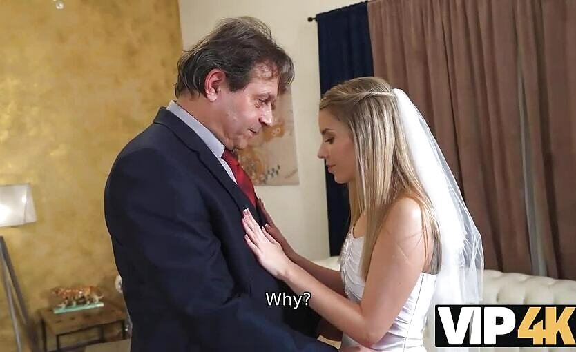VIP4K. Sweet Bride Got A Special Fucking Lesson