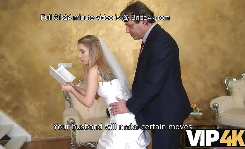 VIP4K. Sweet Bride Got A Special Fucking Lesson