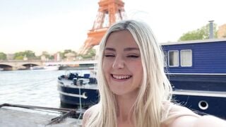 I Fucked A Random Guy On My Weekend In Paris And Let Him Cum On Me   Eva Elfie