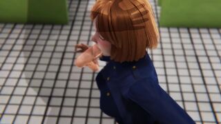 [JUJUTSU KAISEN] Nobara Kugisaki Fucked In Toilet 3D HENTAI