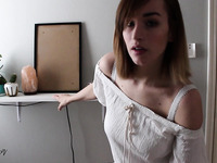 Buxom Harlot Plays With Huge Naturals   Erotic Amateur Solo