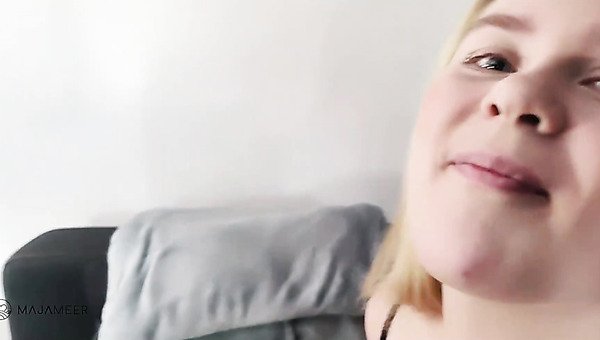 Thicc Blonde Teen Takes Cock In All Holes