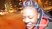 The Sexy Newbie Ebony Lashay Cant Handle 6inch Dick