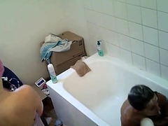Flexible Asian Masturbates