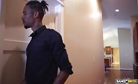Mandy Muse Spied By  Horny Black Lover And Fucked Hard