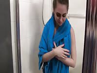 Immodest Boy Violates His Gf’s Little Sister In The Shower