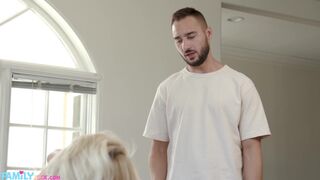 FAMILYxxx   FAMILYXXX   Thick Italian Stepmom Spreads Her Legs And Invites Him In