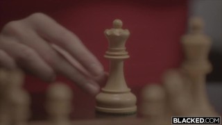 BLACKED BBC Hungry Blonde Baddie Amber Takes Charge