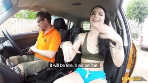 Fake Driving School   Coquettish Gamer Minx Strikes Sexual Deal 2   Alessa Savage