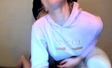 Webcam Blonde Babe Fucks And Sucks Her Boyfriend Off
