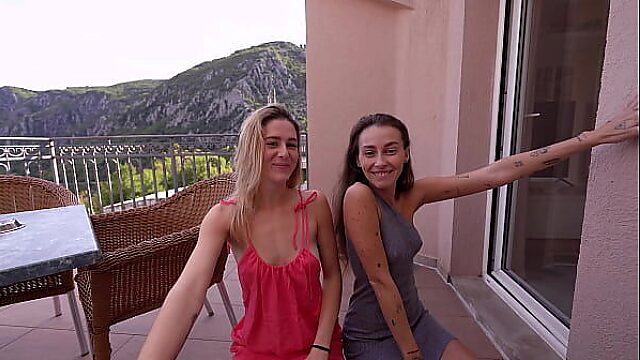 Hot Morning Threesome: Double Cum & Deepthroat Fuckfest In 4K