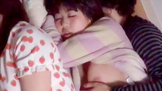 Unforgettable Sleepover With My GF And Her Friends At College Dorm