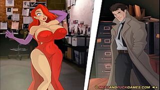Who Framed Jessica Rabbit   Sexy MILF Fucked In The Ass By Detective