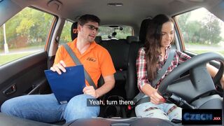 Czech XXX   She Gets Super Horny After A HIGH SPEED POLICE CHASE   CzechXXX