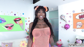 Incredible Black Cutie Porn Mind Blowing Scene