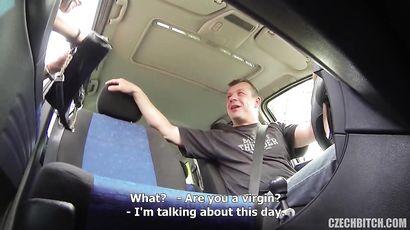 Banging With Amateur Czech Sut In Car