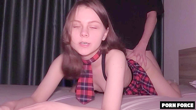 College Japanese Cutie Used As A Human Cum Dumpster By Big Black Dick