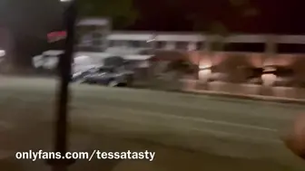 TESSA TASTY  Late Night Naked Walk Through The City