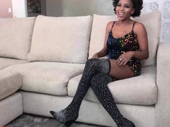 Busty Black Milf Pussy Slammed Rough Pov