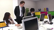 Hairy Pussy Japanese Office Girl Seduce To Fuck By Boss At Work In Uncensored JAV Porn