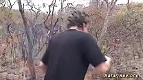 Skinny African Bdsm Safari Girl Fucked