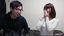 Japanese Teen Give Virgin Guy His First Fuck With Cum Inside Her Hairy Pussy In Uncensored JAV Porn