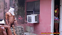 FOURSOME HARDCORE FUCKED IN A LOCAL GHETTO   EBONY TEENS COLLEGE GIRLFRIEND RIDE ON MY BLACK BUMPER COCK