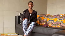 African Casting   Busty Ebony Babe Seals The Deal With A Pussy Drill
