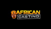 African Casting   Black Natural Tits Bunny Got Her Juicy Ass Tapped
