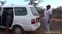 African Outdoor Groupsex Orgy