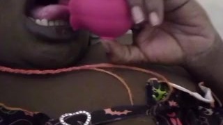 Stuffing My Holes For Daddy