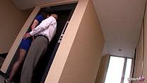 Japanese Wife In Nylon Pantyhose At Cheating Creampie Sex In Uncensored JAV Porn