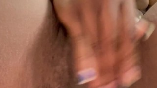 Ebony Shows Off Fat Pussy, And Big Meaty Clit. They Thought I Was Gone. FULL