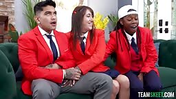 Hazel Grace, Khloe Mendosa   I Invited A Guy To Fuck My Lesbian Girlfriend 08 11 2025