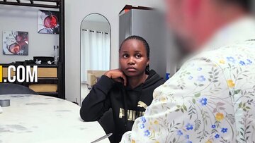 Big Ass Ebony Girl Enjoyed Rough Sex