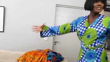 African Teen’s Casting Cock Ride
