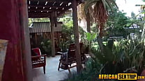 Nympho African Hottie HARDCORE Rammed In Interracial Outdoor Fuck