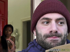 Thick Ebony Loves When Fat Cock Cums Inside